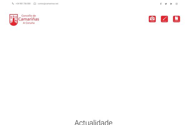 Financity theme site design template sample