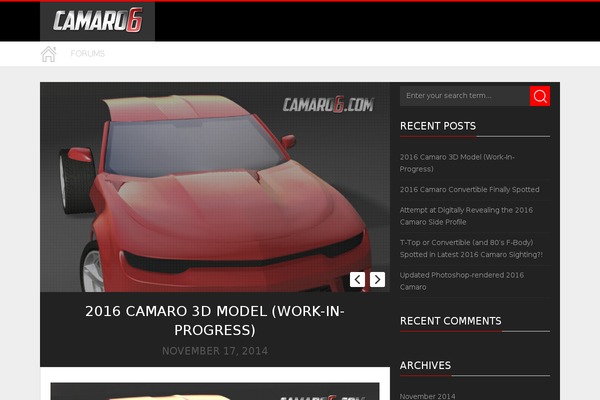 camaro6.com site used Ross