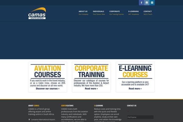 CoWorker theme site design template sample