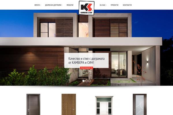 Renovation theme site design template sample