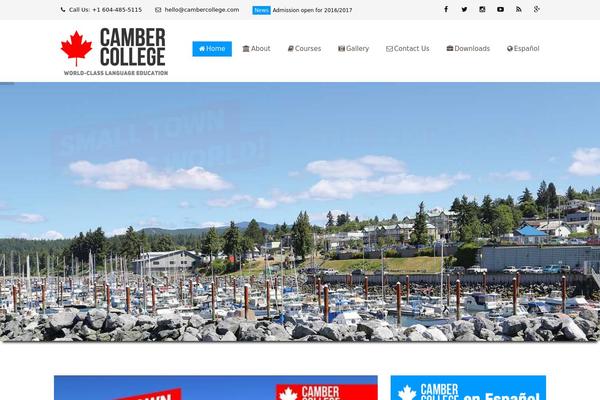 Myuniversity theme site design template sample