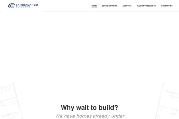 Clarion theme site design template sample