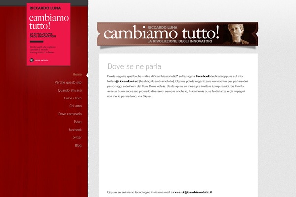 cambiamotutto.it site used Glider