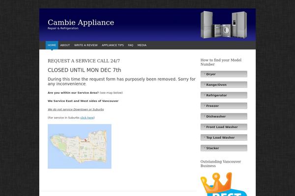 Site using Yelp-reviews-ticker plugin