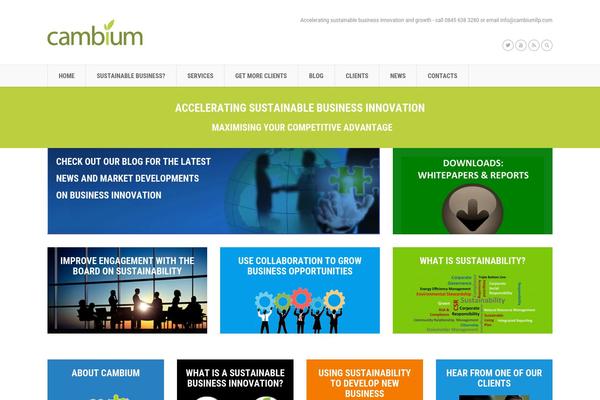 Moose theme site design template sample