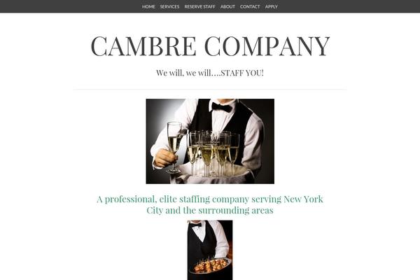 Bold Headline theme site design template sample