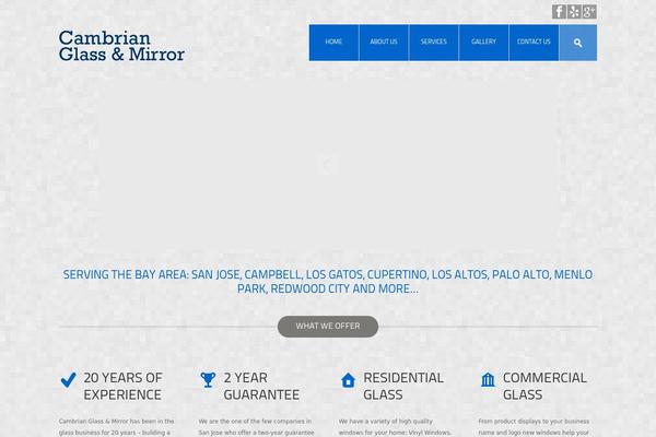 Paragon theme site design template sample