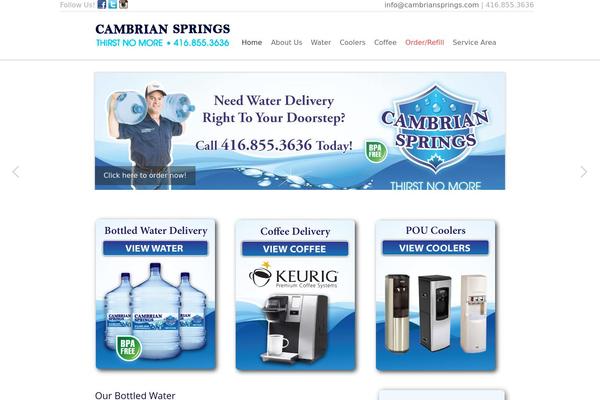 Grizzly theme site design template sample