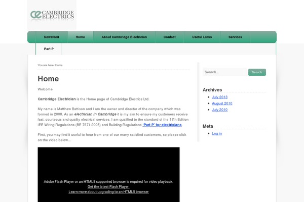 Contract theme site design template sample