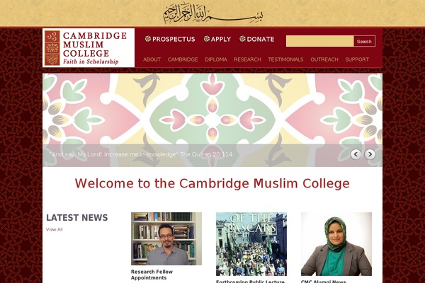 Cmc theme site design template sample