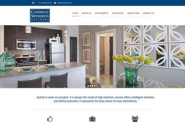 Maxima theme site design template sample