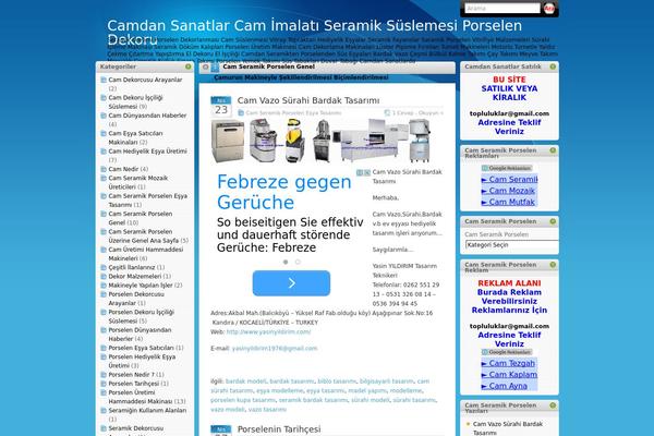 camdansanatlar.com site used I3theme-1-3-oynanmis