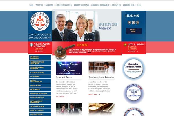Enterprise theme site design template sample