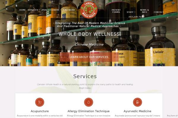 camdenwholehealth.com site used Camden-whole-health