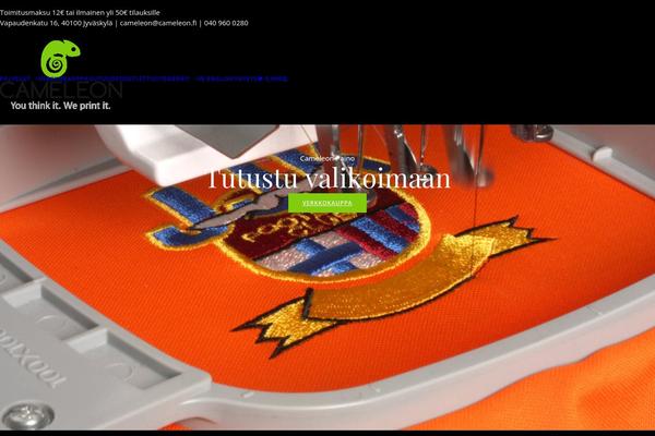 Total theme site design template sample