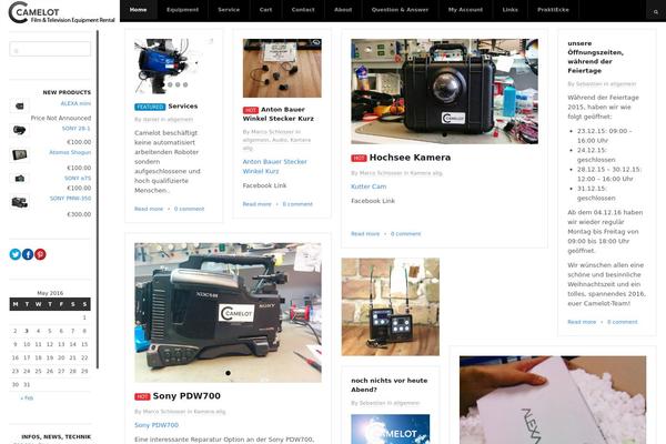 DW WallPress theme site design template sample