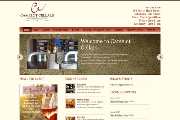 Restaurant theme site design template sample