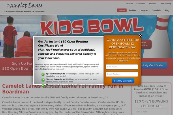 Site using Contact Me plugin