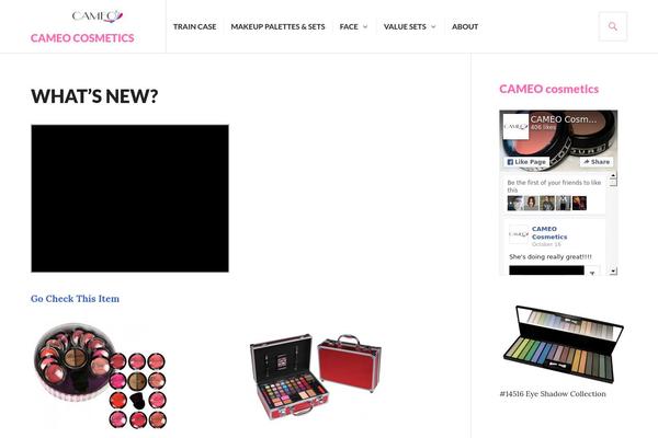 cameocosmetics.com site used Gazette-wpcom