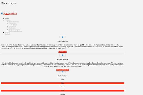 Site using X-shortcodes plugin