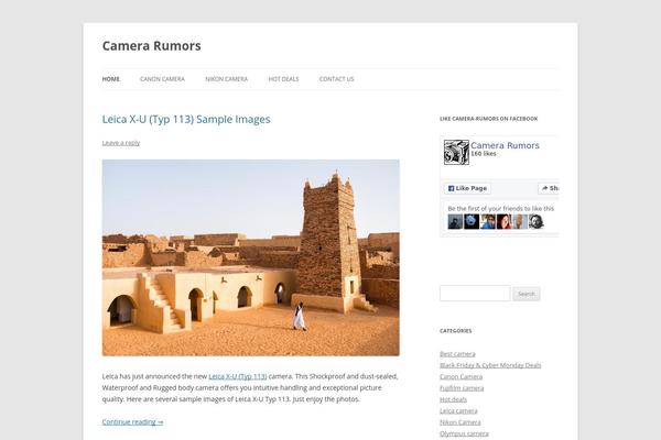 Site using Zamango Page Navigation plugin