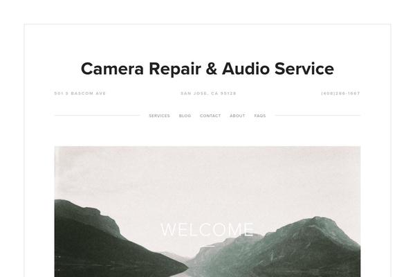 Responsive theme site design template sample