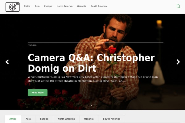 Stream theme site design template sample