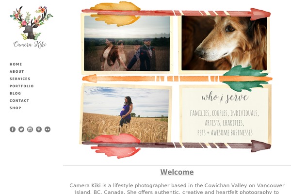 Hazel theme site design template sample