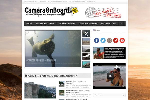 Site using Page-flip-image-gallery plugin