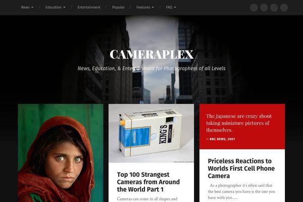Garfunkel theme site design template sample