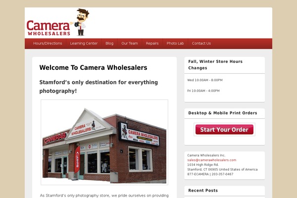 Customizr theme site design template sample