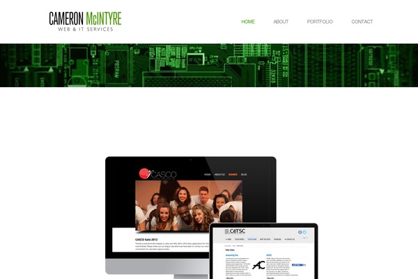 cameron-mcintyre.com site used Amplius