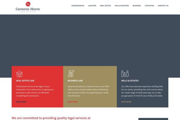 Etalon-child theme site design template sample