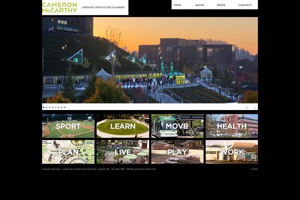 Cmc theme site design template sample