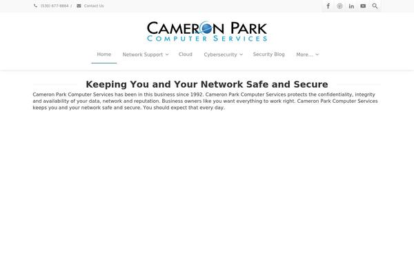 Envision theme site design template sample