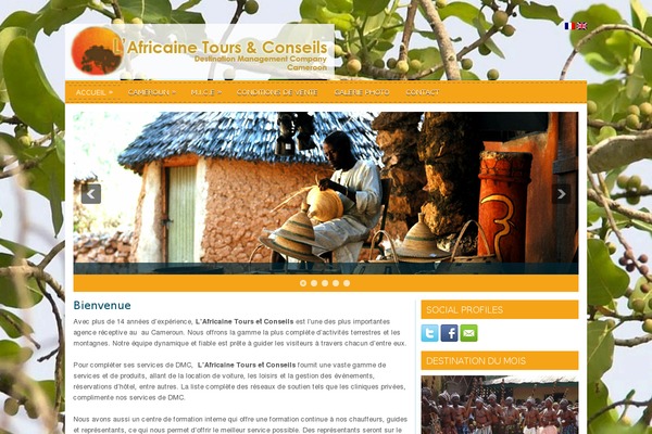 iTravel theme site design template sample