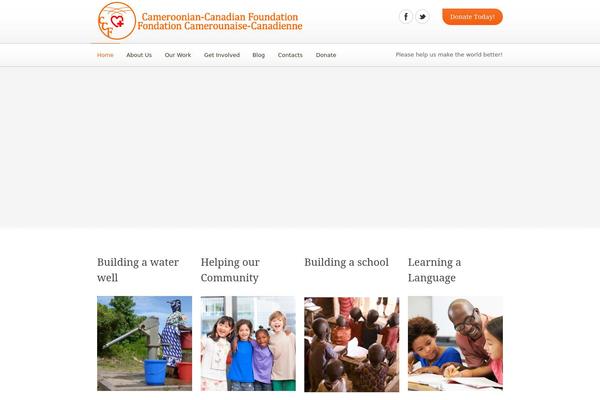 DonateNow theme site design template sample