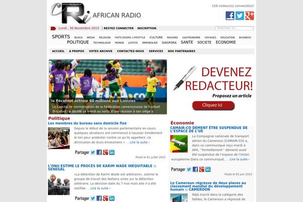 Site using Advanced post slider plugin