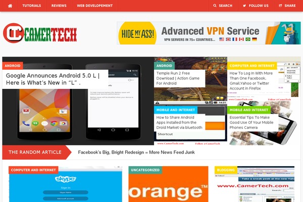 Codilight theme site design template sample