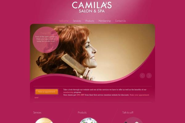 camilassalon.com site used Beauty-center