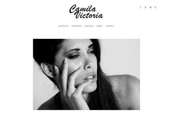 Tripod theme site design template sample