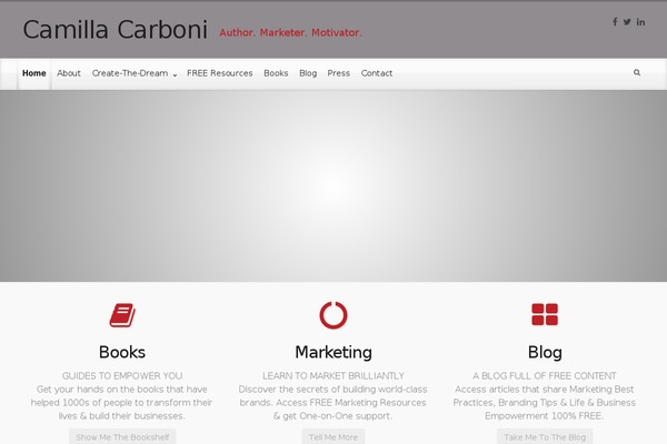 Evolve Plus theme site design template sample