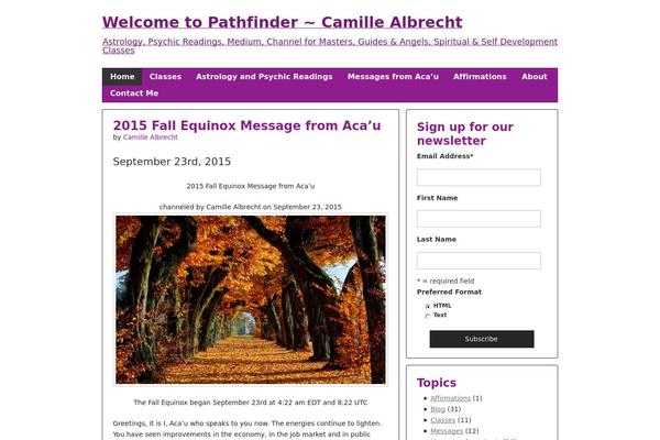 Site using Emailbuddy plugin