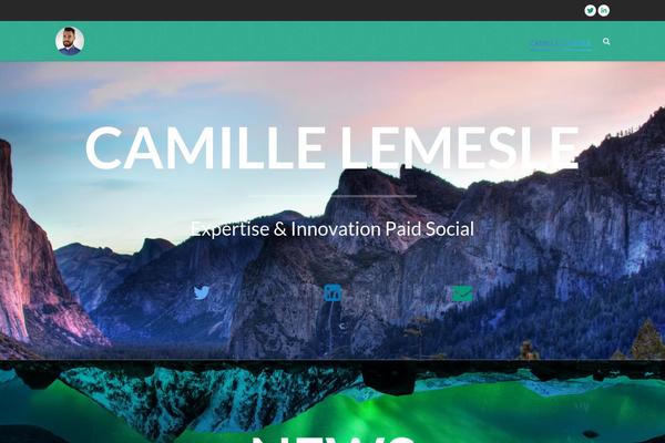 camillelemesle.com site used Themeforest-5556590-the7-responsive-multipurpose-wordpress-theme