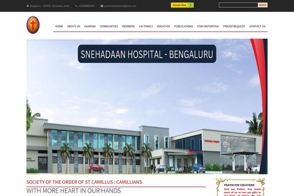 camilliansindia.org site used Camillians