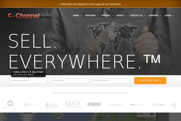Magnetic theme site design template sample