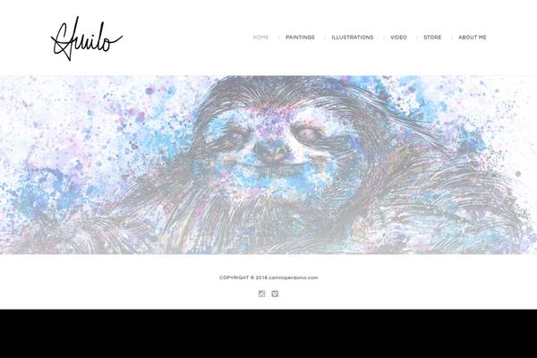 Tm-zebre theme site design template sample