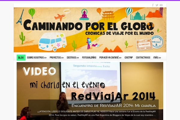 Travelify theme site design template sample