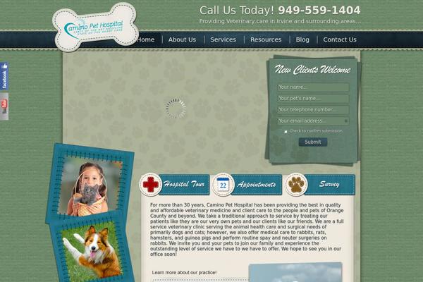 Site using Arscode-social-slider plugin