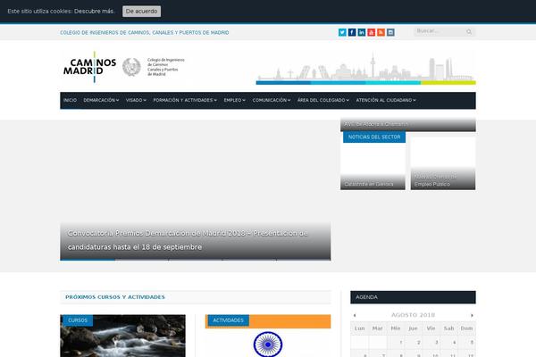 SmartMag Child theme site design template sample